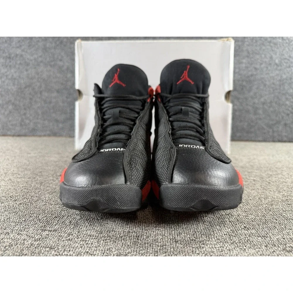 Jordan Air Jordan 13 Retro Bred Shoes Mens 9.5 Black Red Basketball 414571 004